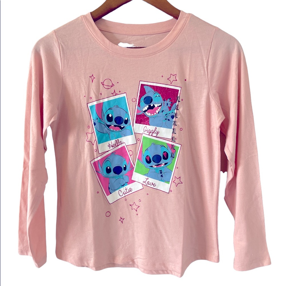 Disney Stitch Long Sleeve Shirt XL(14/16)